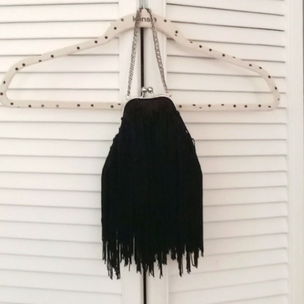 Bebe fringe mini handbag